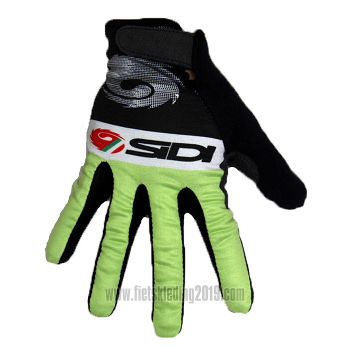 2020 SIDI Handschoenen Met Lange Vingers Zwart Groen